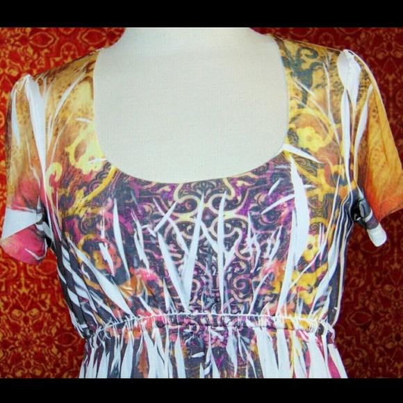 DNLA SPORT coral cap sleeve shift dress L✨ - Picture 4 of 7